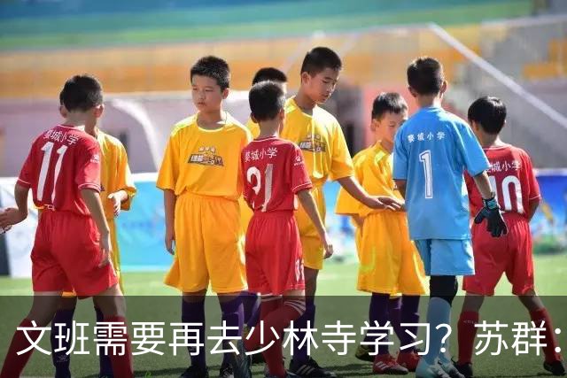 文班需要再去少林寺学习？苏群：好的习惯要坚持